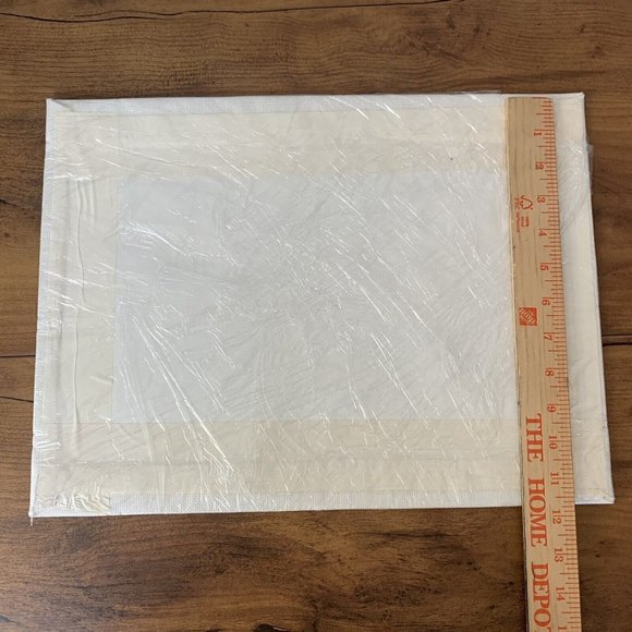 Vintage 1985 Completed TEDDY BEAR BLESSING Dimensions Counted Cross Stitch - Picture 8 of 8